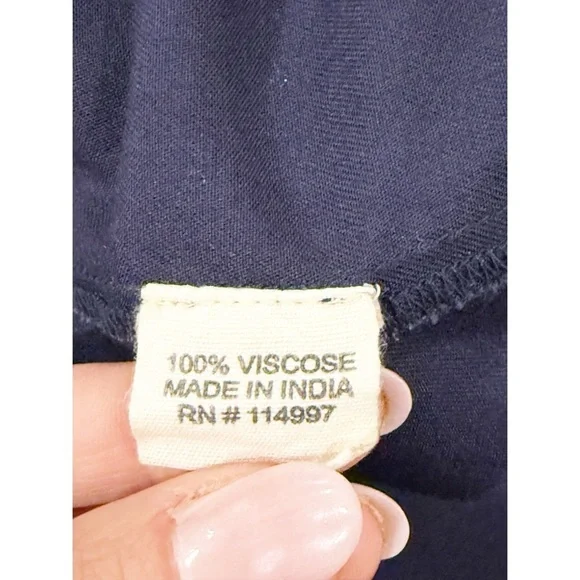 Mahila Dark Blue Blouse/Tunic/Mini Dress M - Picture 7 of 7